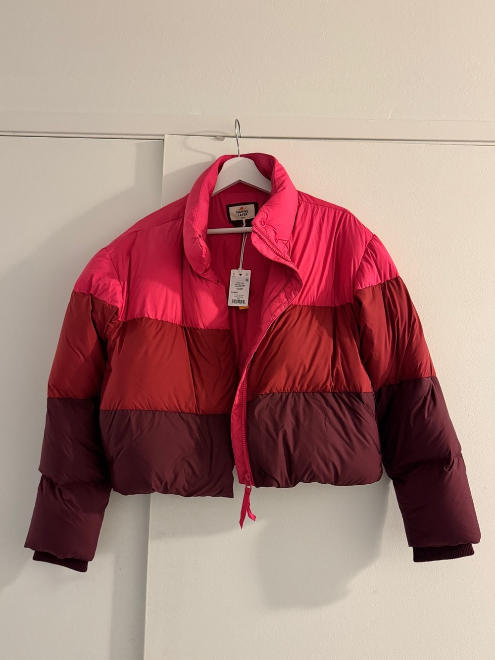 Marine Layer Gia Crop Puffer Jacket (New with tags) - Picture 10 of 11